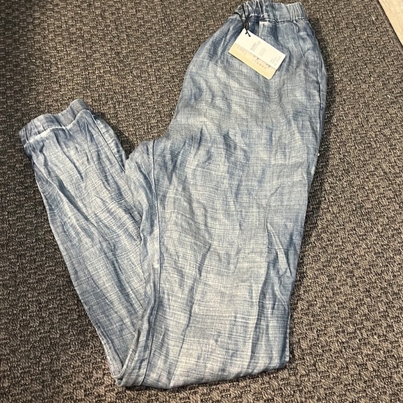 NWT,Vero Moda Denim,Sinfully Soft Chambray Tencel Joggers,POCKETS,Taller Woman🥰 - Picture 2 of 12